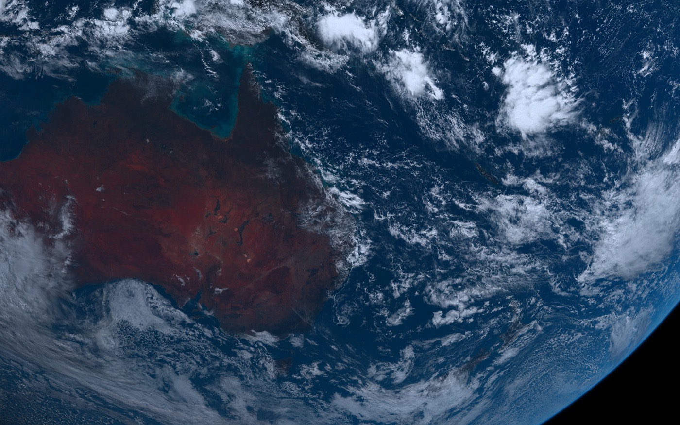Himawari Satellite preview in LiveAtlas